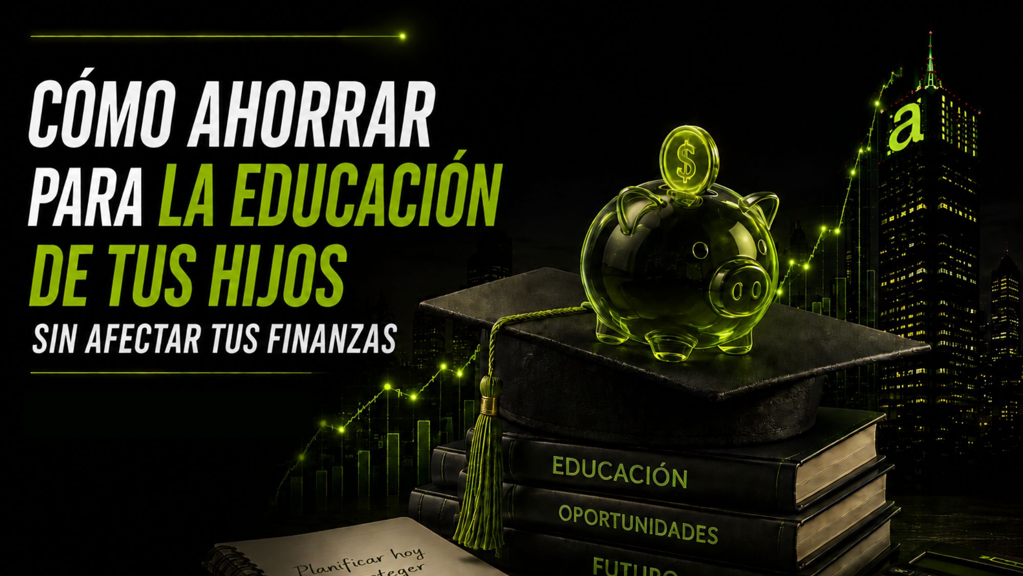 Cómo ahorrar para la educación de tus hijos sin afectar tus finanzas