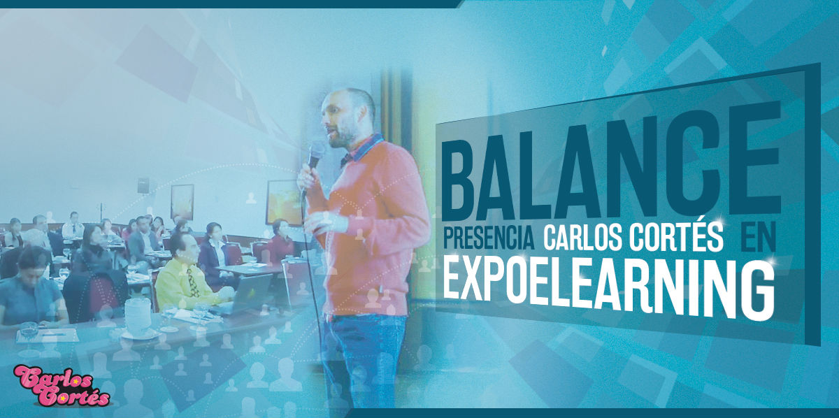 Balance presencia Carlos Cortés en ExpoElearning 2014